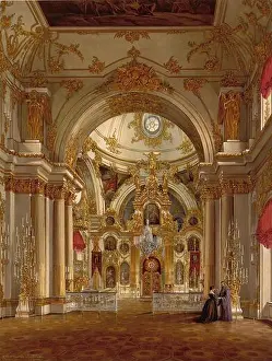 Inside View Prints: Cathedral in the Winter Palace
