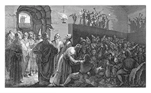Cornelis Prints: Cave of Plato, Joseph Mulder (possibly)