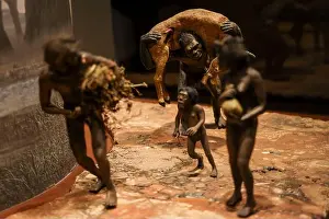 History Museum Prints: Caveman, Neanderthal, Primate, Homo Habilis