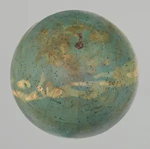 Cartographic Prints: A celestial globe representing the sky