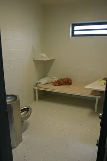 Jail Prints: Cell in segregation unit Nebraska Correctional Youth Facility Omaha Nebraska