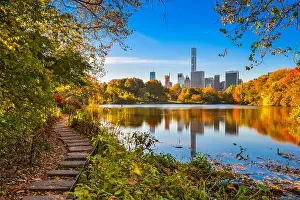 Central Park during autumn in New York City