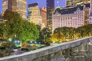 Central Park during autumn in New york City