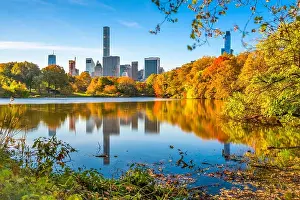Central Park during autumn in New York City
