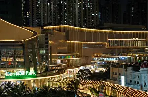Jakarta Prints: Central Park Mall at Night, Jakarta, Indonesia