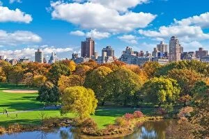 Images Dated 4th November 2016: Central Park, New York City, USA in early autumn