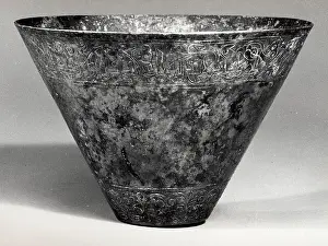 Representative Prints: A ceramic cup from MET featuring an inscribed poem