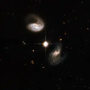Telescope Prints: CGCG 436-030, the eye-catching spiral galaxy in the image