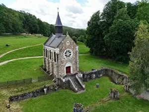 Chapel of Port Royal des Champs in the town of Magny les Hameaux in the Chevreuse valley in France