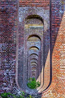 Viaduct Prints: CHAPPEL VIADUCT IN THE COLNE VALLEY NEAR COLCHESTER