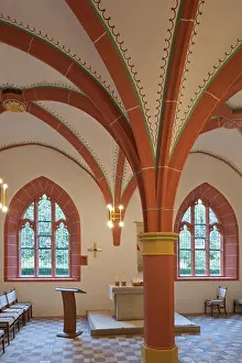 Interior View Prints: Chapter house in the Augustinian monastery