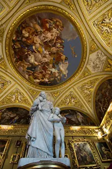 Chris Cheadle Prints: Charity by Lorenzo Bartolini, Galleria Palatina i the Palazzo Pitti, Florence, Italy