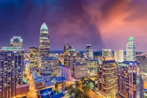 Charlotte, North Carolina, USA skyline