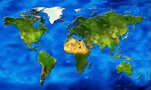 Voyages Prints: chart ecology country globe planet earth world map atlas map of the world