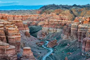 Utah Valley Prints: Charyn Canyon in South East Kazakhstan, taken in August 2018 taken in hdr