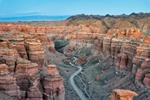Utah Valley Prints: Charyn Canyon in South East Kazakhstan, taken in August 2018 taken in hdr