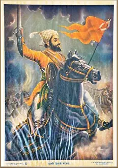 Military Leader Prints: Chatrapati Shivaji Maharaj