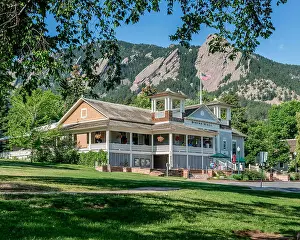 Built Structure Prints: The Chautauqua Dining Hall. Chautauqua Park. Boulder. Colorado. USA