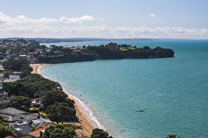 North Island Prints: Cheltenham Beach, Devenport, Auckland, New Zealand North Island
