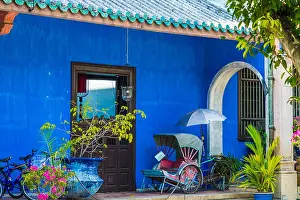 Malaysian Prints: Cheong Fatt Tze, The Blue Mansion