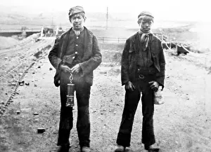 Coal Mine Prints: Child coal miners, Victorian period