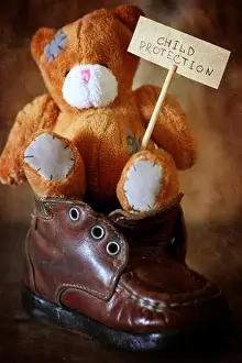 Teddy Prints: Children Protection Day nobody