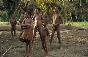 Guinea Prints: Children along the Sepik River Papua New Guinea