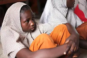 Nigeria Prints: Children students in Islamic school in Kura
