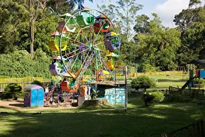 Lanka Prints: Children's playground in Victoria park, Nuwara Eliya, Sri Lanka, Asia