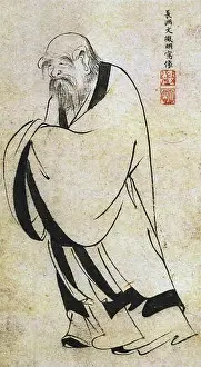 Taoism Prints: China: Laozi (Lao Tzu, c. 6th century BCE) was a mystic philosopher of ancient China