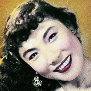 Entertainer Prints: China: Wu Yingyin, (吳鶯音, 1922 - 17 December 2009)