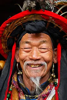 Color Photography Prints: China. Yunnan province. City of Lijiang. UNESCO World Heritage. Dongba shaman