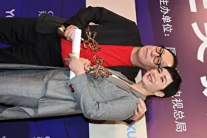 25th Prints: Chinese actor Ni Dahong, left