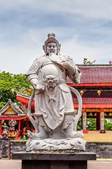 Central Java Prints: Chinese statue Sam Poo Kong temple