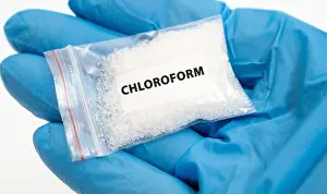 Prohibited Prints: Chloroform drug. A chemical solvent historically used as an anaesthetic