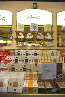 Shelves Prints: Chocolates KaDeWe department store interior Charlottenburg west Berlin Germany Europe