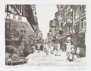 Bruce Prints: Chor Bazaar; 1994date Bruce Peck, Chor Bazaar, 1994
