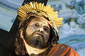 Liguria Prints: Christ falls under the cross (17th century Neapolitan school)