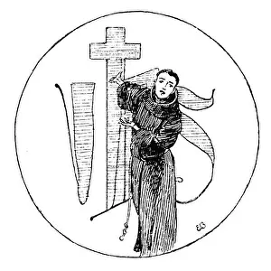 Toscana Prints: Christianity from the book From sketch-book and diary by Butler