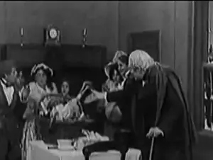 Singers Prints: A Christmas Carol vintage movie by Edison
