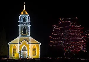 Noel Prints: Christmas Church