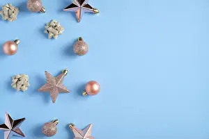 Bauble Prints: Christmas greeting card mockup