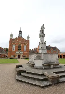 Boarding School Prints: Christ's Hospital School Quad. Picture by James Boardman