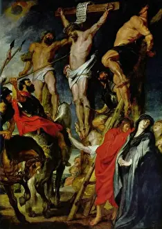 Belief Prints: Christus am Kreuz zwischen den beiden Schächern (Pierced with a Lance)