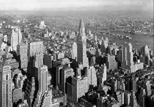 Ghiv Prints: Chrysler Building and Cityscape