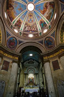Carmelite Prints: The Church at the Carmelite Stella Maris Monastery on Mount Carmel