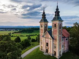 Krka Prints: Church of Mother of the Good World ( Metere Dobrego Sveta in Konstanjevica na Krki)