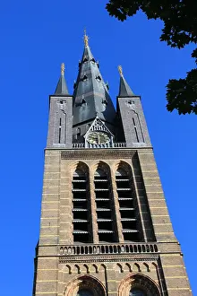 Catholic Prints: church, netherlands, catholically, tower, religion, religious, church, city