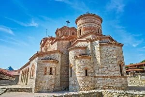 Images Dated 31st August 2017: Church Saint Panteleimon, Ohrid, Macedonia, UNESCO