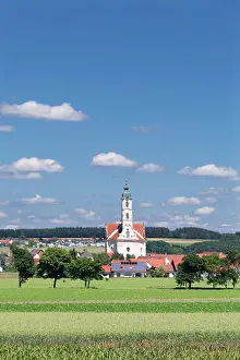 Clouded Prints: Church Saint Peter and Paul, Steinhausen